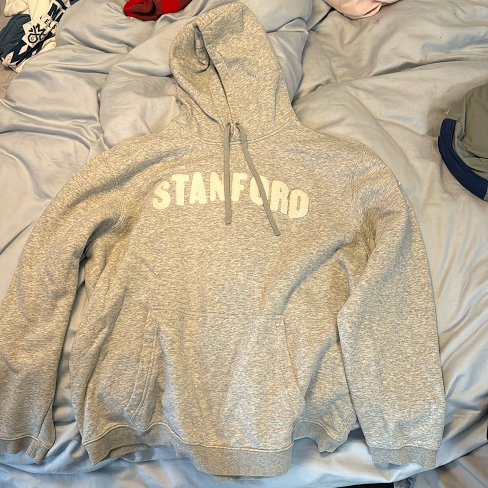 XXL Stanford Heather Grey Hoodie
